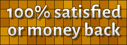 100% satisfied or money back